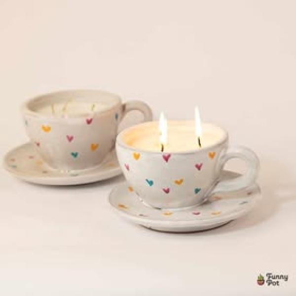 فنجان شمع معطر