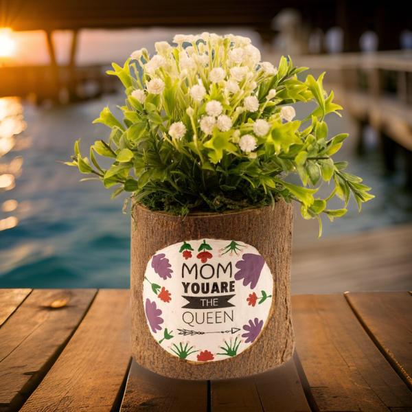 بوت جزع شجر طبيعي