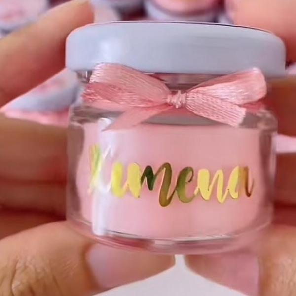 ميني جار شمع معطر