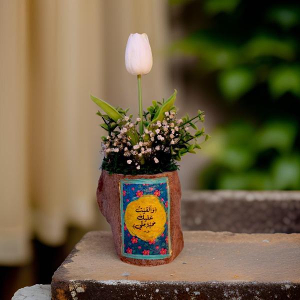 بوت جزع شجر طبيعي