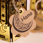 فوانيس خشب ذهبى