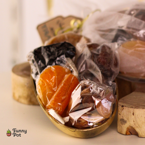 طبق مكسرات بالفانوس (توزيعات)