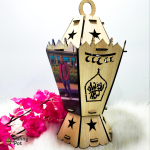 فانوس سداسي بالصوت والاضاءة