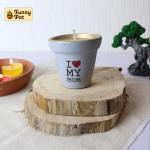 بوت فخار شمع